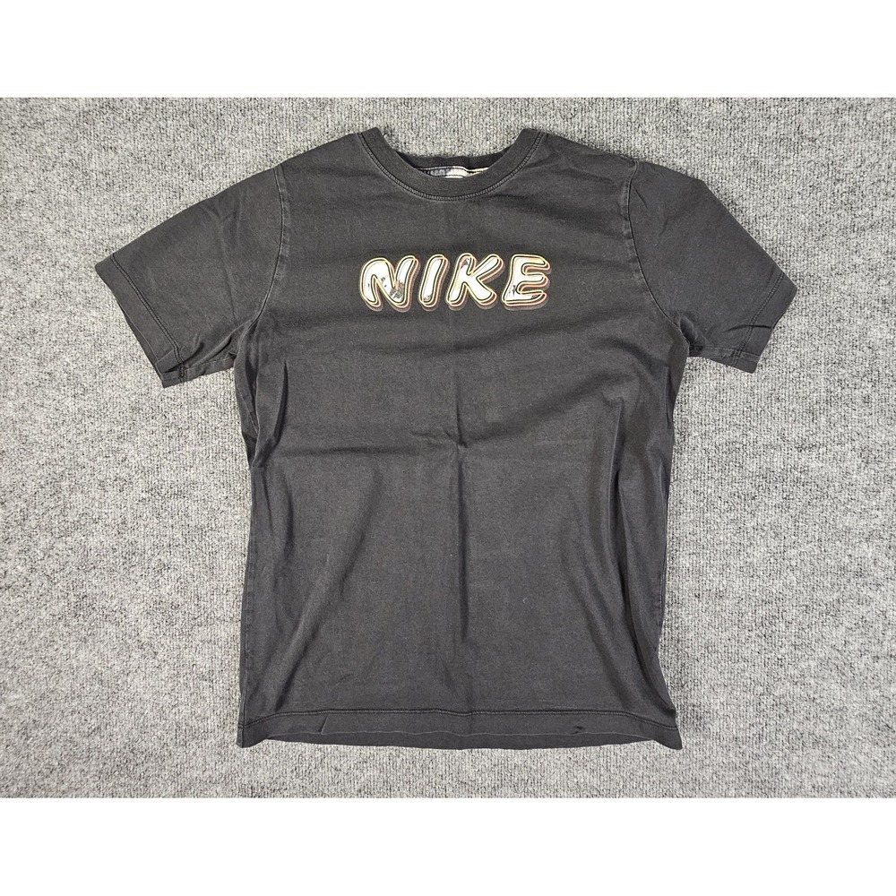 Nike Shirt Boys Extra Large Black Graphic Logo Athletic Tee Short Sleeve Casual